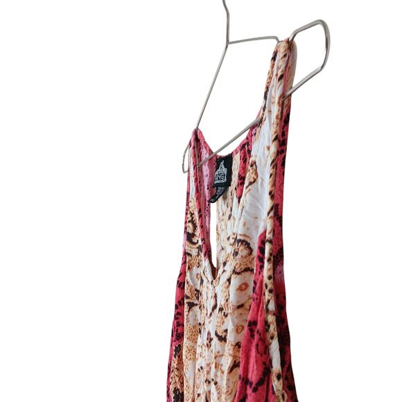 Angie Maxi Dress Womens M Boho Sleeveless Racerback Long Summer Sundress Rayon - Picture 6 of 16